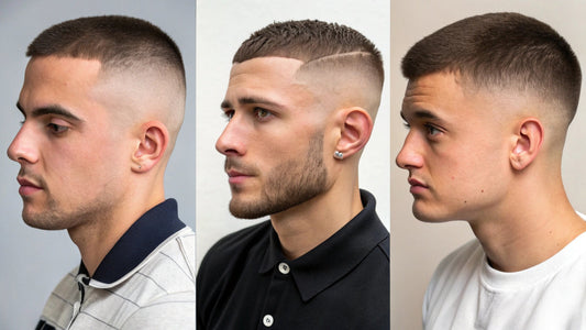 Crew Cut Fade Haircut for Men