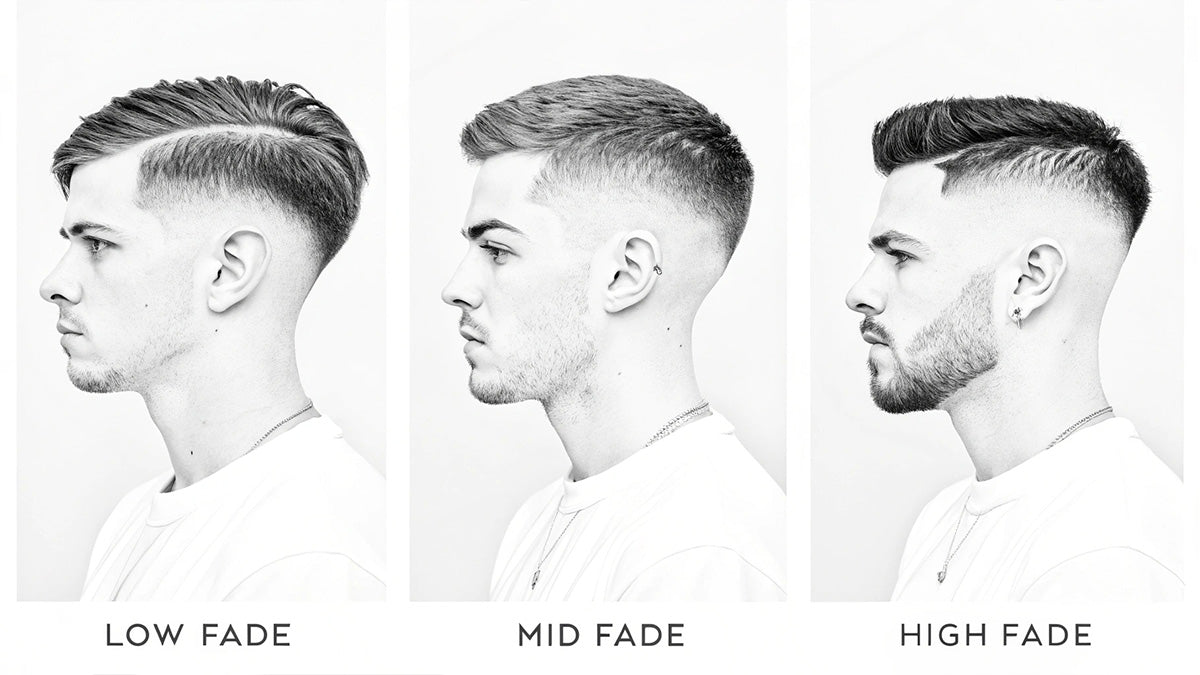 Low Fade vs Mid Fade vs High Fade: Know Which Haircut to Get – Everbold