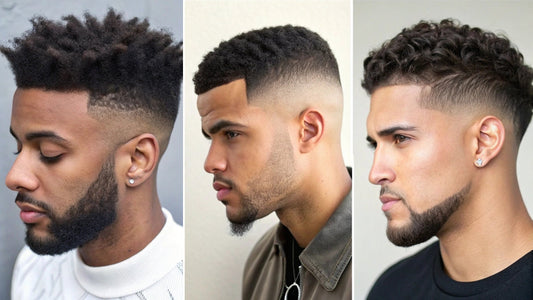 Textured Fade Haircut for Men