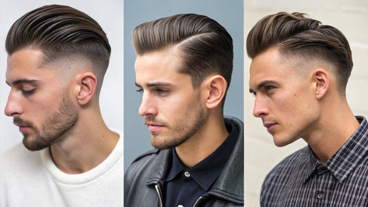 Top Slicked Back Fade Haircuts for Men